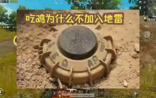 有地雷装备的吃鸡游戏插图1