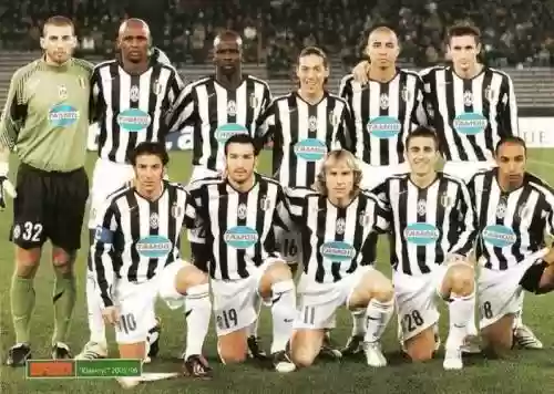 尤文图斯远古阵容