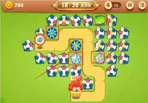 保卫萝卜第29关攻略插图