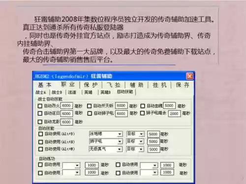 传奇英雄使用技能脚本插图1