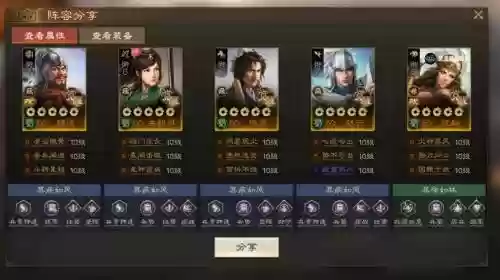 天下争锋阵容搭配插图1