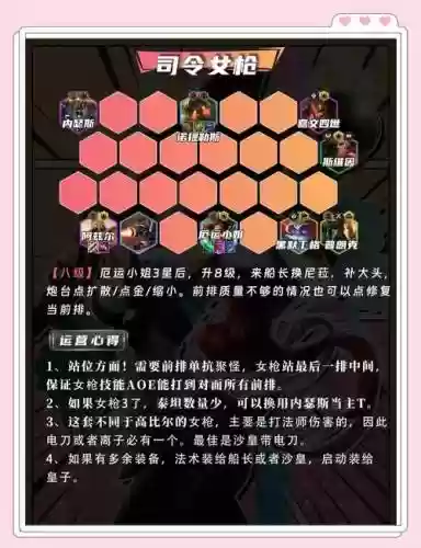 枪狐阵容搭配插图