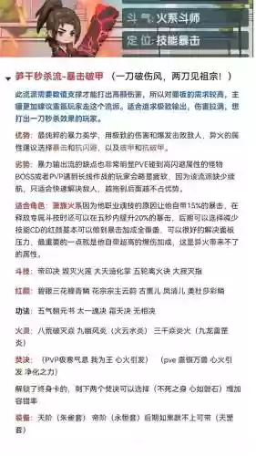 异火搭配阵容插图1