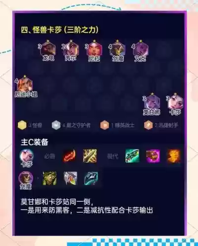 社交卡莎阵容搭配