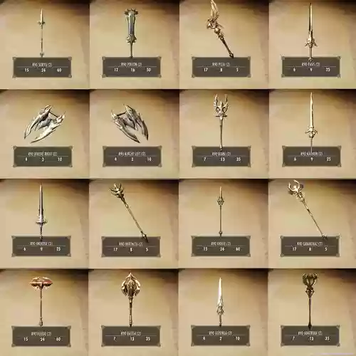 天堂2武器制作材料大全图片_1插图