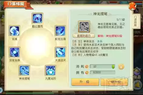 大唐仙妖劫天策坐骑技能插图