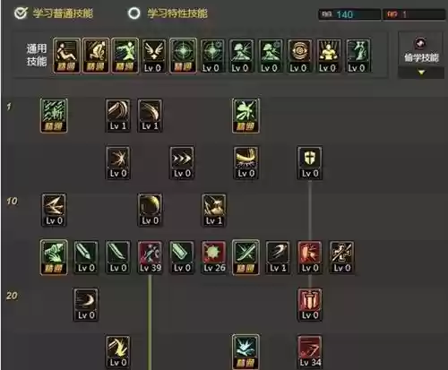 剑皇钝器技能加点插图1
