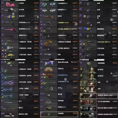 csol所有武器获得方式插图1