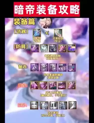 暗帝最强传说武器排行榜插图