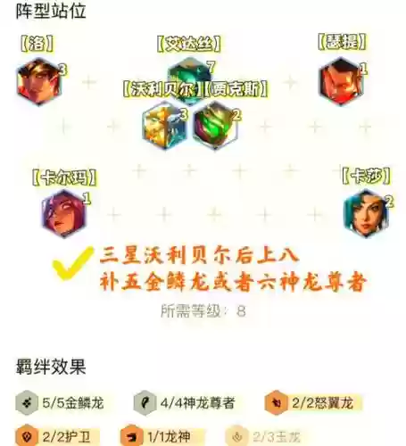 神龙吸血阵容搭配插图