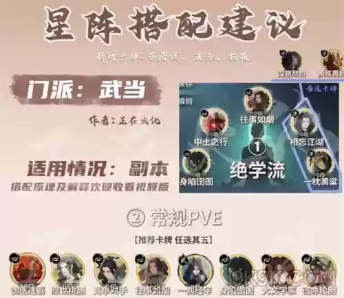 真武江湖卡牌阵容搭配攻略插图
