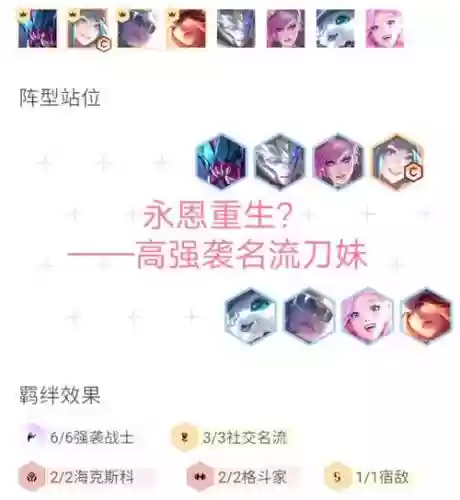主刀阵容搭配攻略插图1