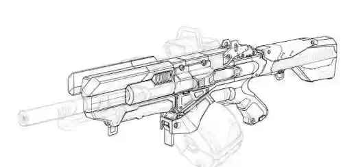 未来科技武器的图纸插图1