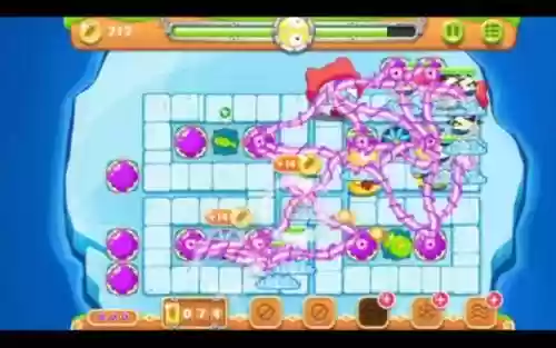 保卫萝卜2第114关攻略水晶萝卜_1插图1