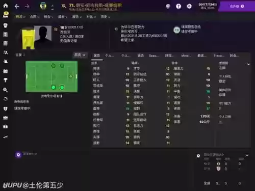 fm21位置阵容搭配_1插图1