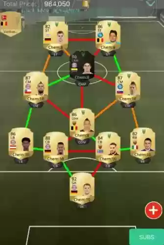 fifa18阵容插图1