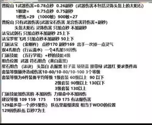 梦幻西游物理伤害结果计算公式插图