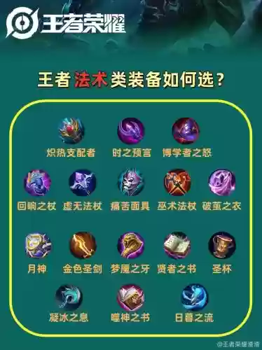 王者哪个装备打法师，王者哪个装备打法师好插图1