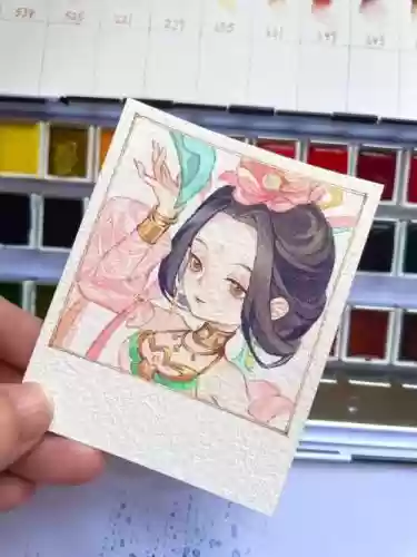 梦幻西游手游绘画，梦幻手绘图插图