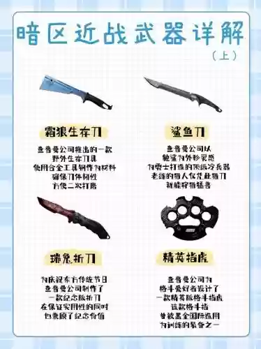 近战武器大全仅游戏，近战武器名称插图