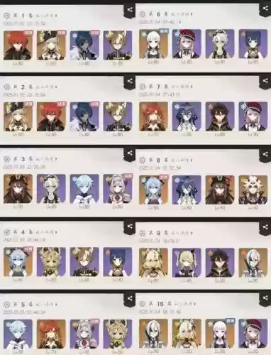 4月新深渊阵容推荐搭配，14新深渊插图