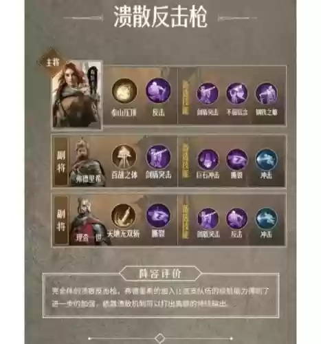 重返帝国步兵阵容搭配，重返帝国怎么玩插图1