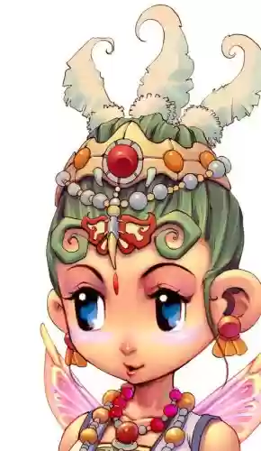 梦幻西游手游q版玄彩蛾，梦幻手游玄彩娥武器外观插图