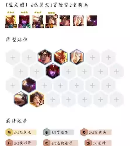 云顶之弈阵容搭配霞，云顶之弈手游霞的阵容插图