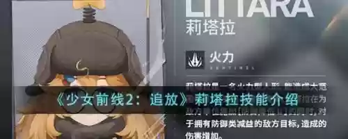 莉塔的专属技能芯片叫什么,莉塔爱谁插图 莉塔的专属技能芯片叫什么,莉塔爱谁插图